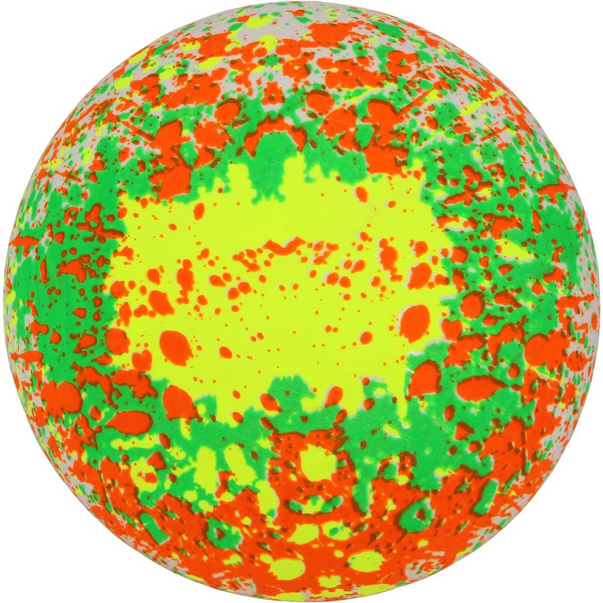 Enero spalvotas guminis kamuolys, 20 cm 