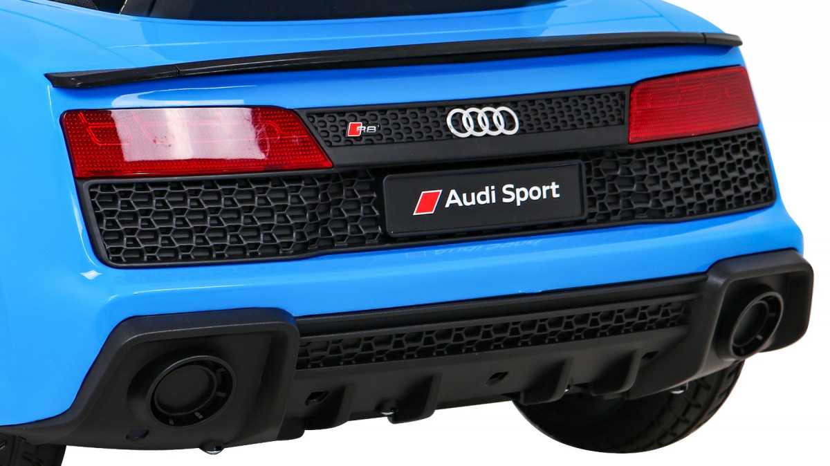 Vienvietis elektromobilis Audi R8 LIFT, mėlynas