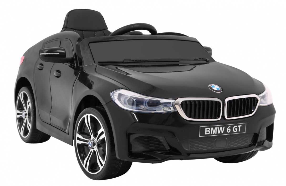 Elektromobilis BMW 6 GT, juodas