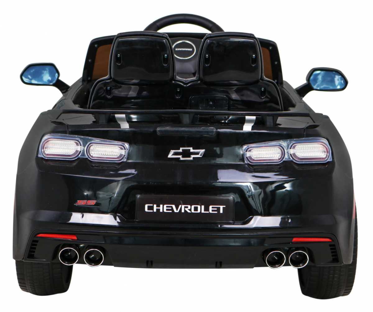 Vienvietis elektromobilis Chevrolet CAMARO 2SS, juodas