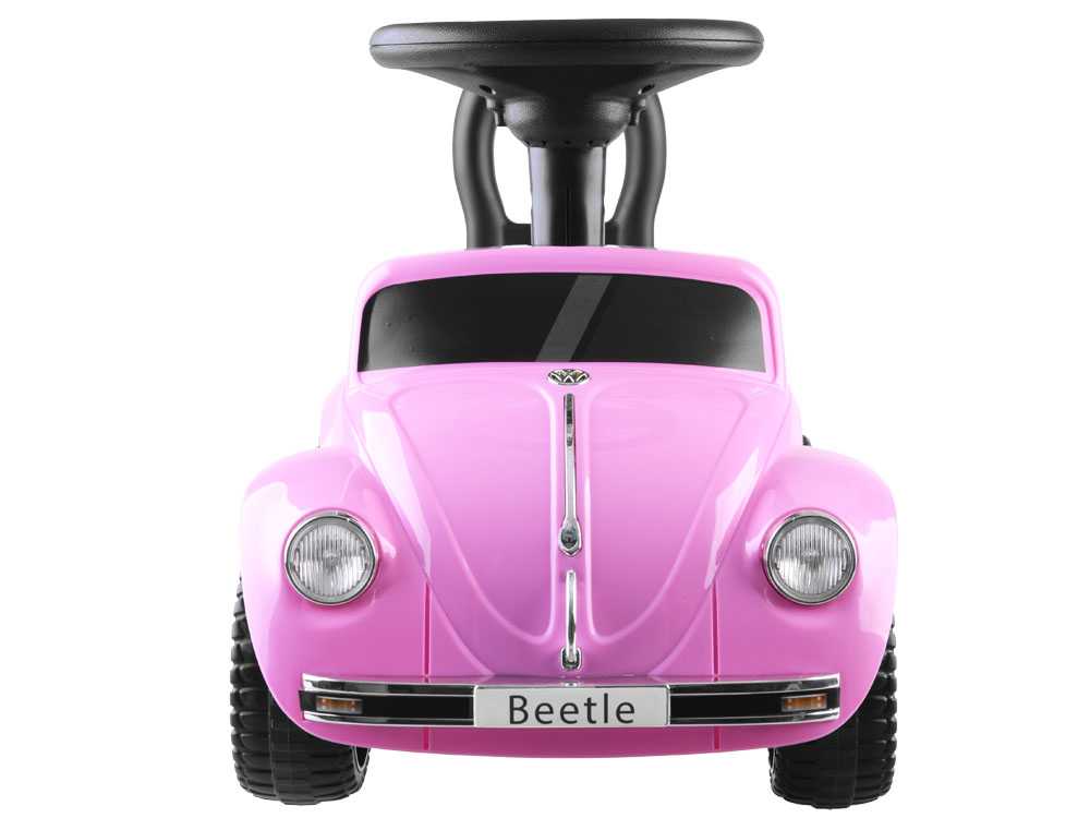 Vaikiškas automobilis Volkswagen Beetle 3in1, rožinis