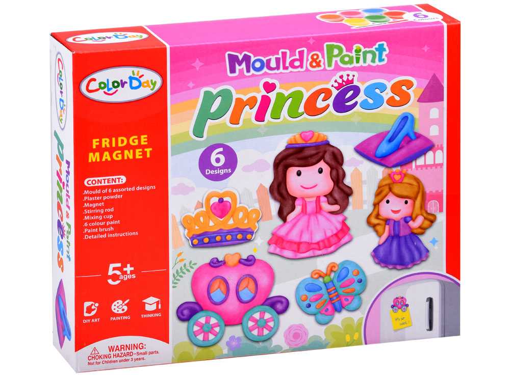 Kūrybinis rinkinys Princess - magnetukų gamybai