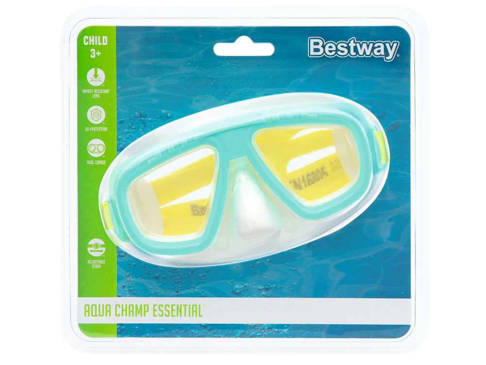 Plaukimo akiniai Bestway Hydro Swim, žali