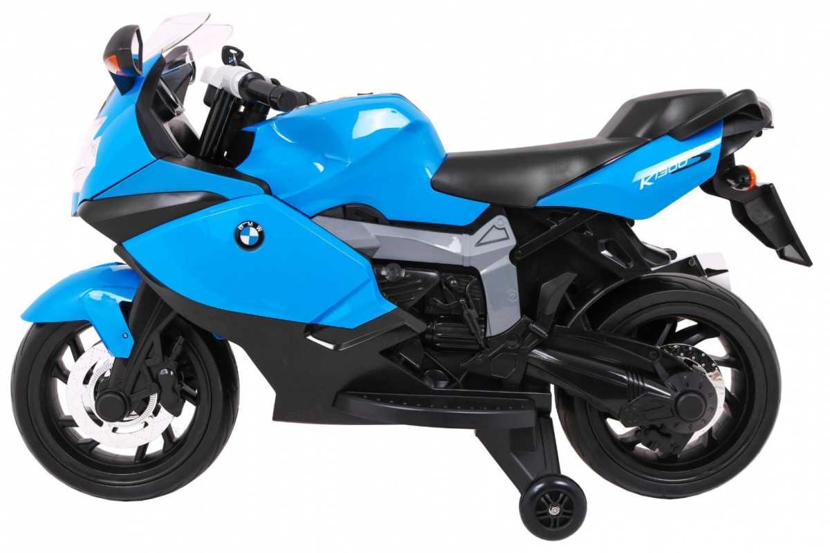 Elektrinis motociklas BMW K1300S, mėlynas 