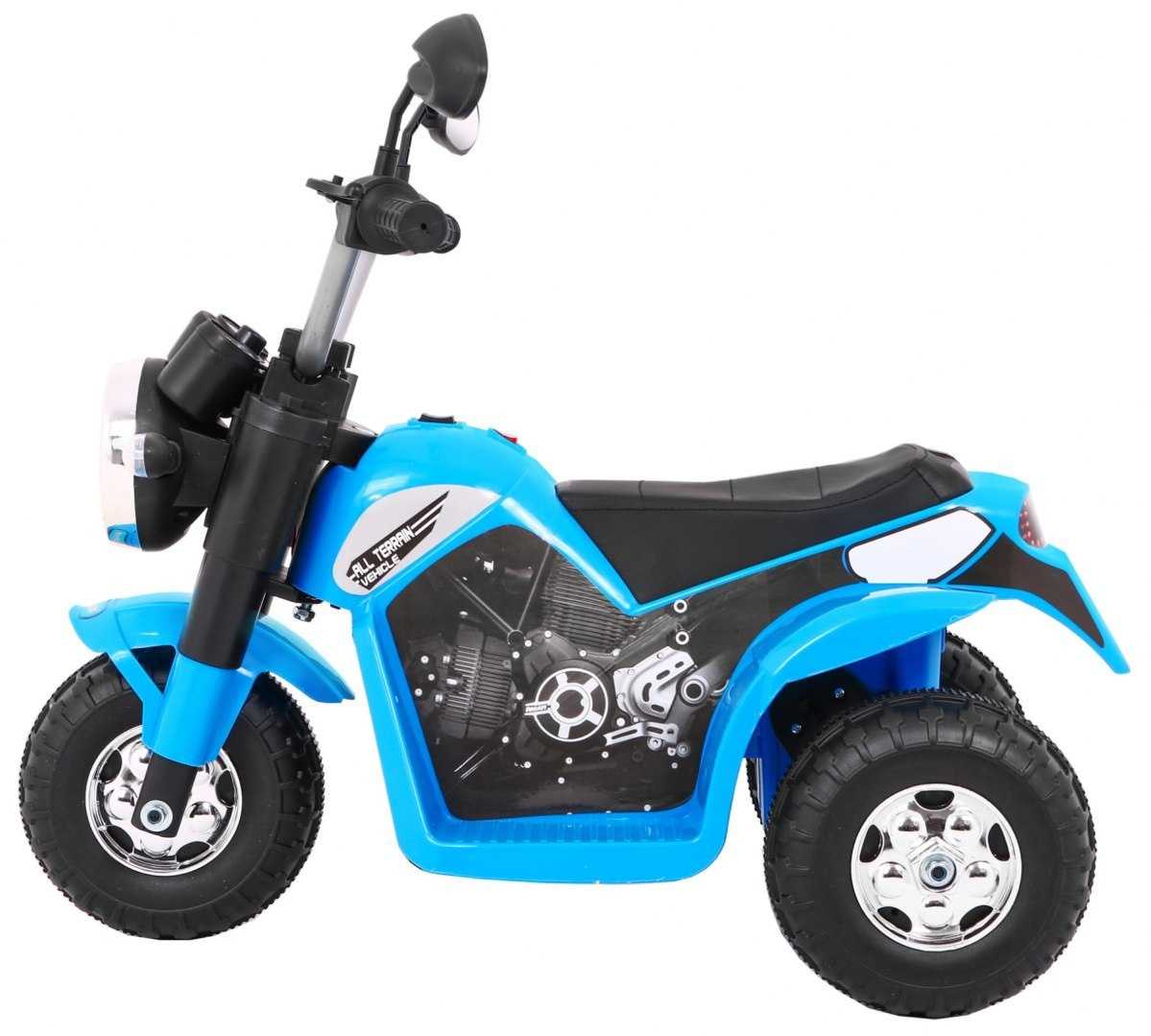 Elektrinis motociklas MiniBike, mėlynas