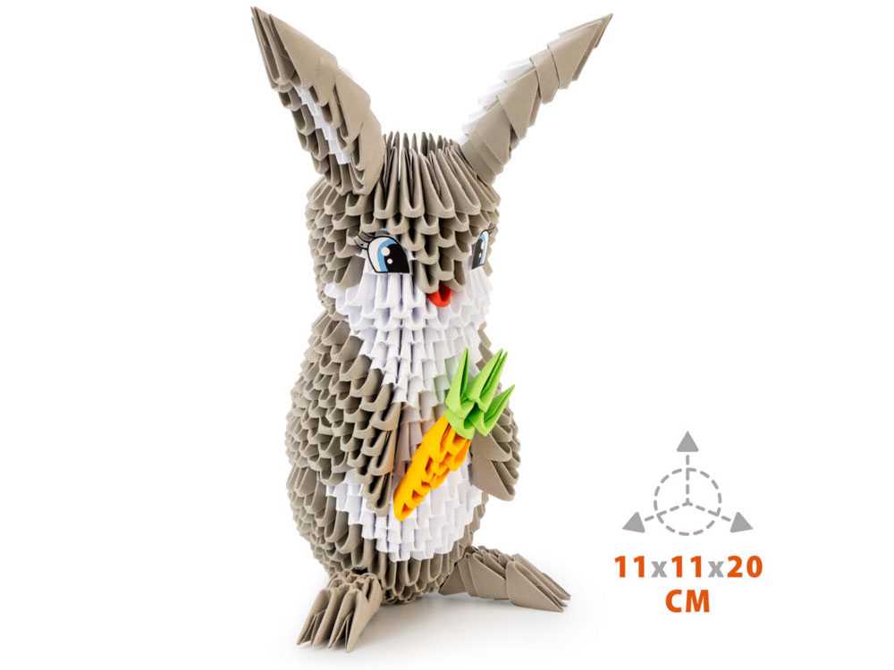  Alexander 3D origami kūrybinis rinkinys, zuikis