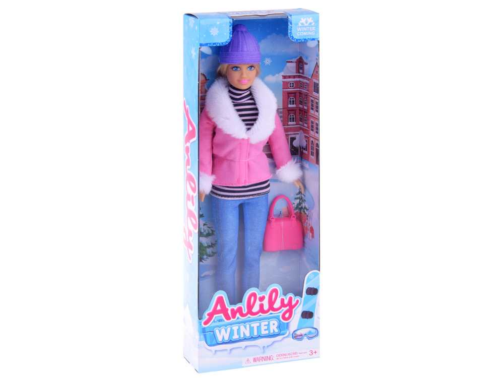 Lėlė Anlily su žieminiais drabužiais