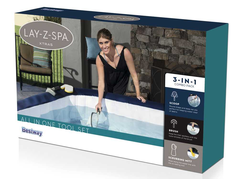 Sukūrinės vonios Lay-Z-Spa valymo rinkinys