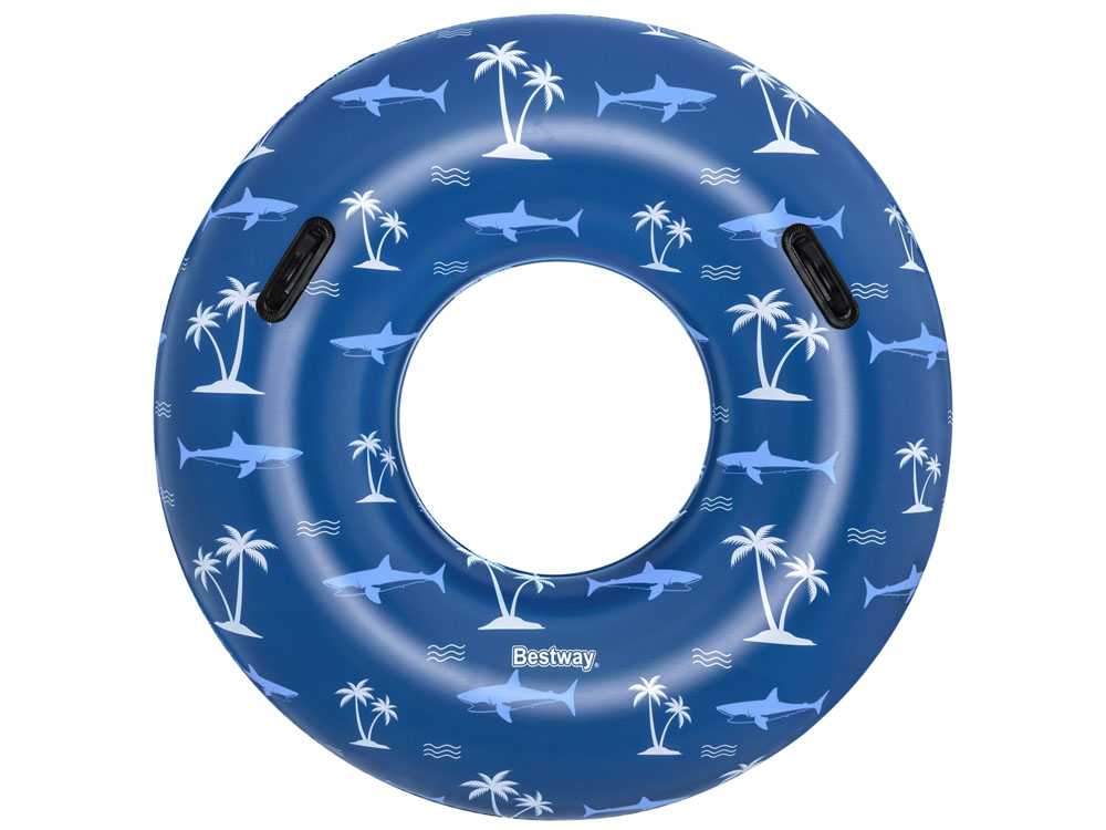 Pripučiamas plaukimo ratas Bestway, 119cm, mėlynas