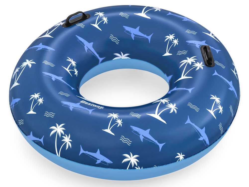 Pripučiamas plaukimo ratas Bestway, 119cm, mėlynas
