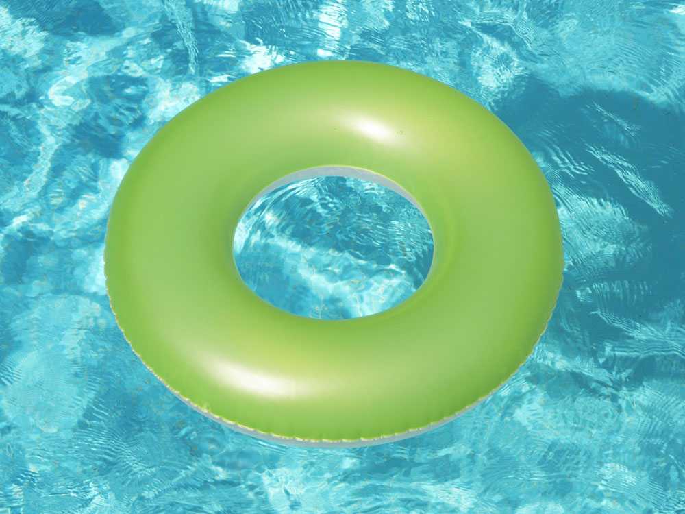 Pripučiamas plaukimo ratas Bestway, 76cm, žalias