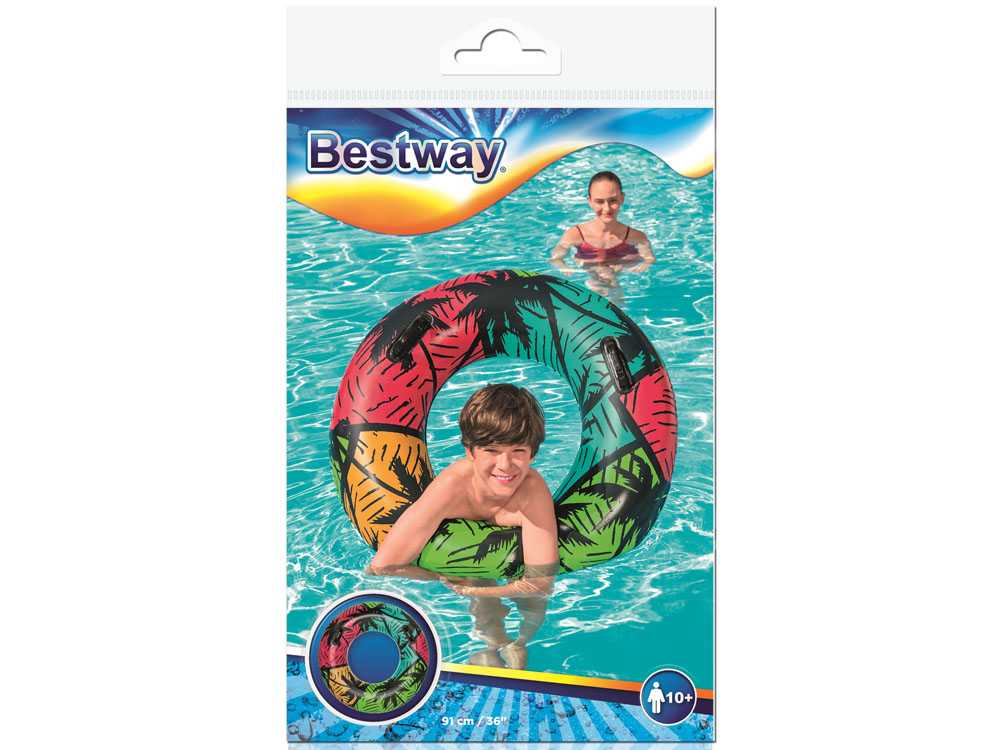 Pripučiamas plaukimo ratas Bestway, 91cm, A