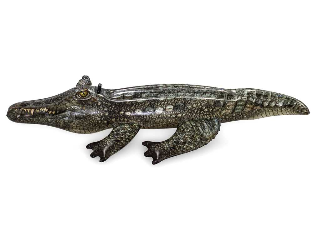 Pripučiamas plaustas Bestway - Krokodilas, 193x94cm