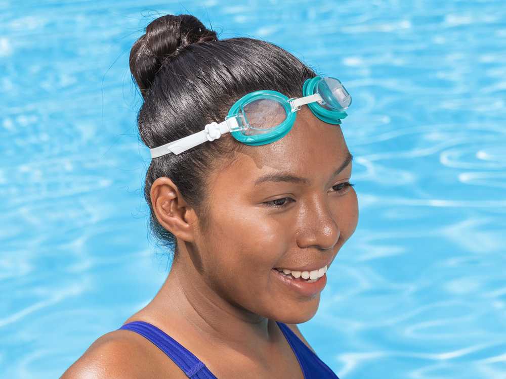 Plaukimo akiniai Bestway Aqua Burs Essential, žali