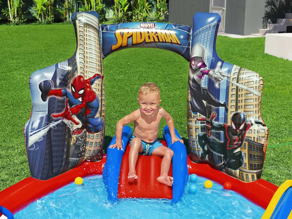 Vandens žaidimų aikštelė Marvel Spider-man, 221x206x127