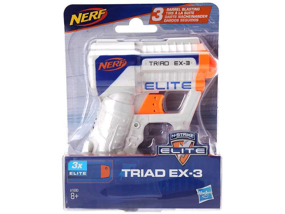 Žaislinis šautuvas Nerf PISTOLET N-Strike Traid Ex-3 