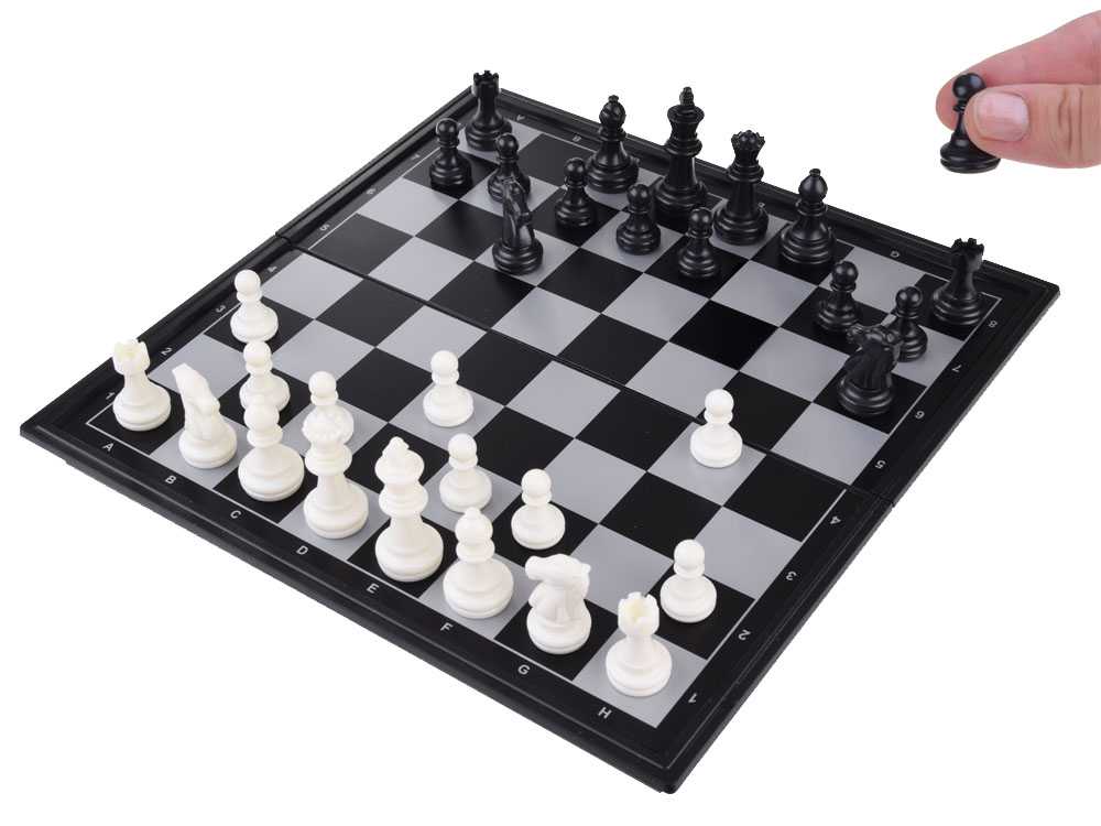 Magnetinis šachmatų ir šaškių rinkinys