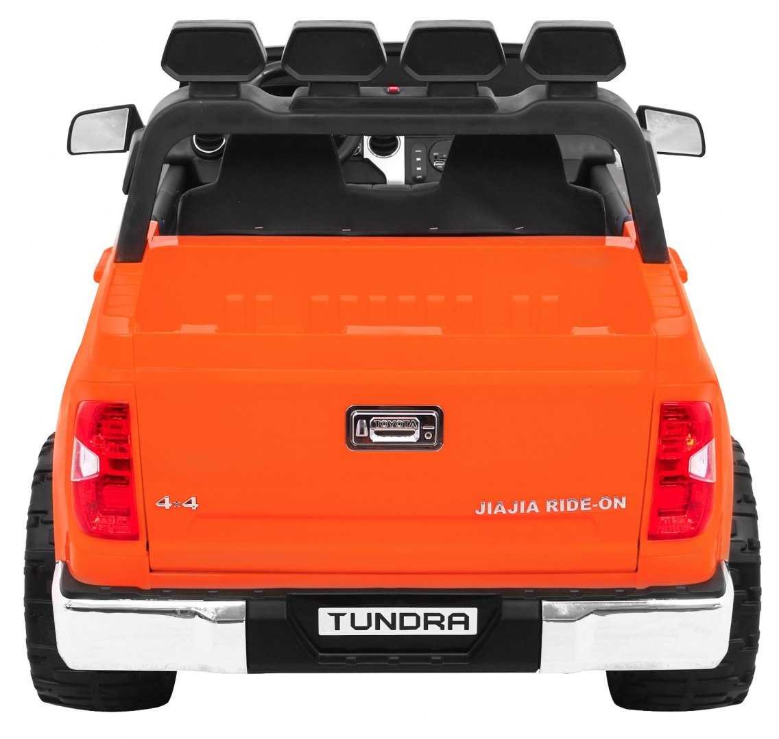 Dvivietis elektromobilis Toyota Tundra, oranžinis
