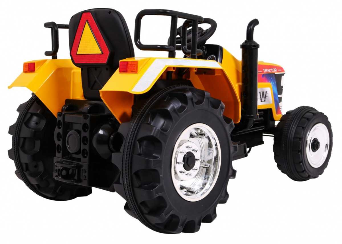 Elektrinis traktorius Blazin Bw, geltonas