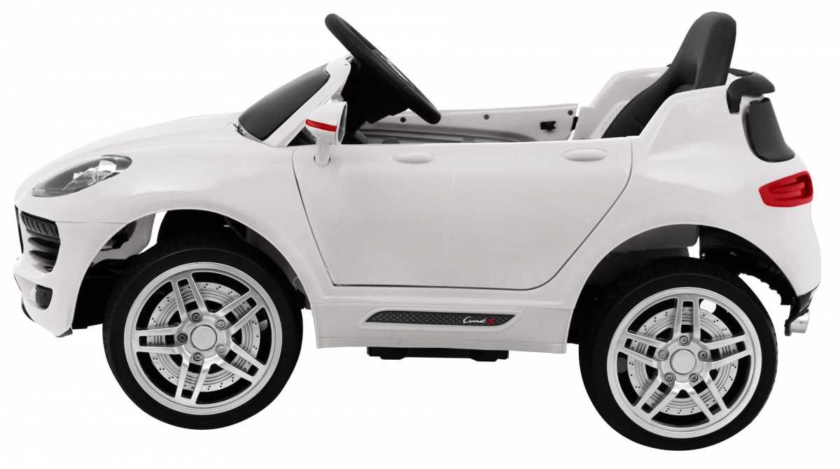 Vienvietis elektromobilis Turbo-S, baltas