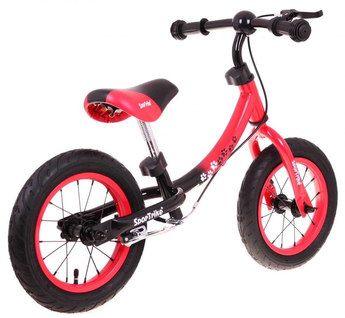 Balansinis dviratis SporTrike Boomerang 10-12, raudonas