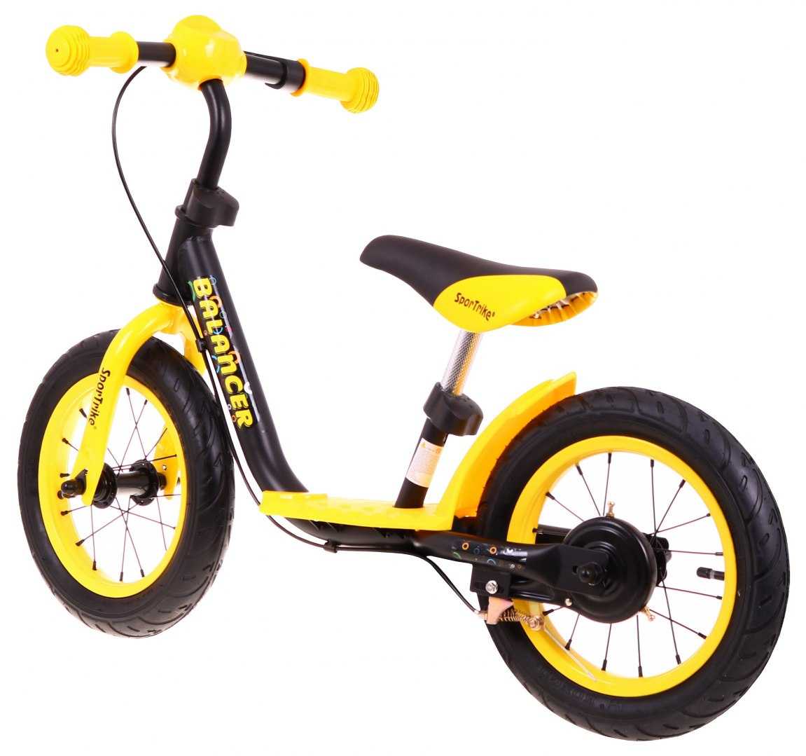 Balansinis dviratis Sportrike Balancer, geltonas