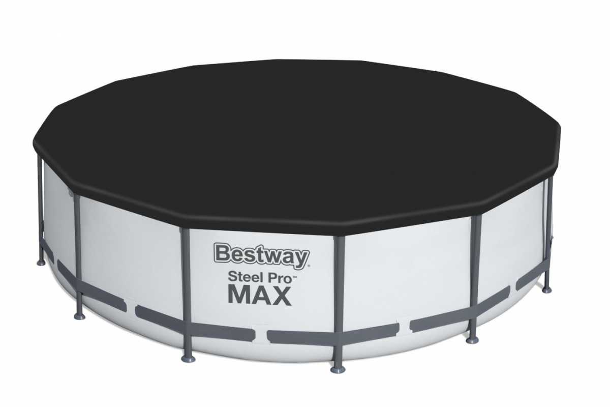 Karkasinis baseinas - Bestway Steel Pro Max, 396x122 