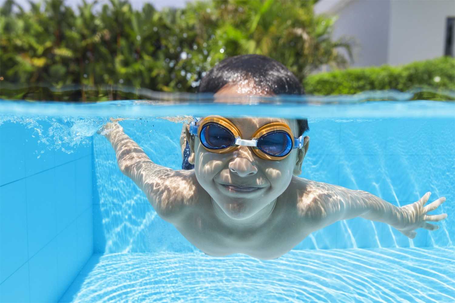 Bestway Hydro-Swim plaukimo akiniai, mėlyni