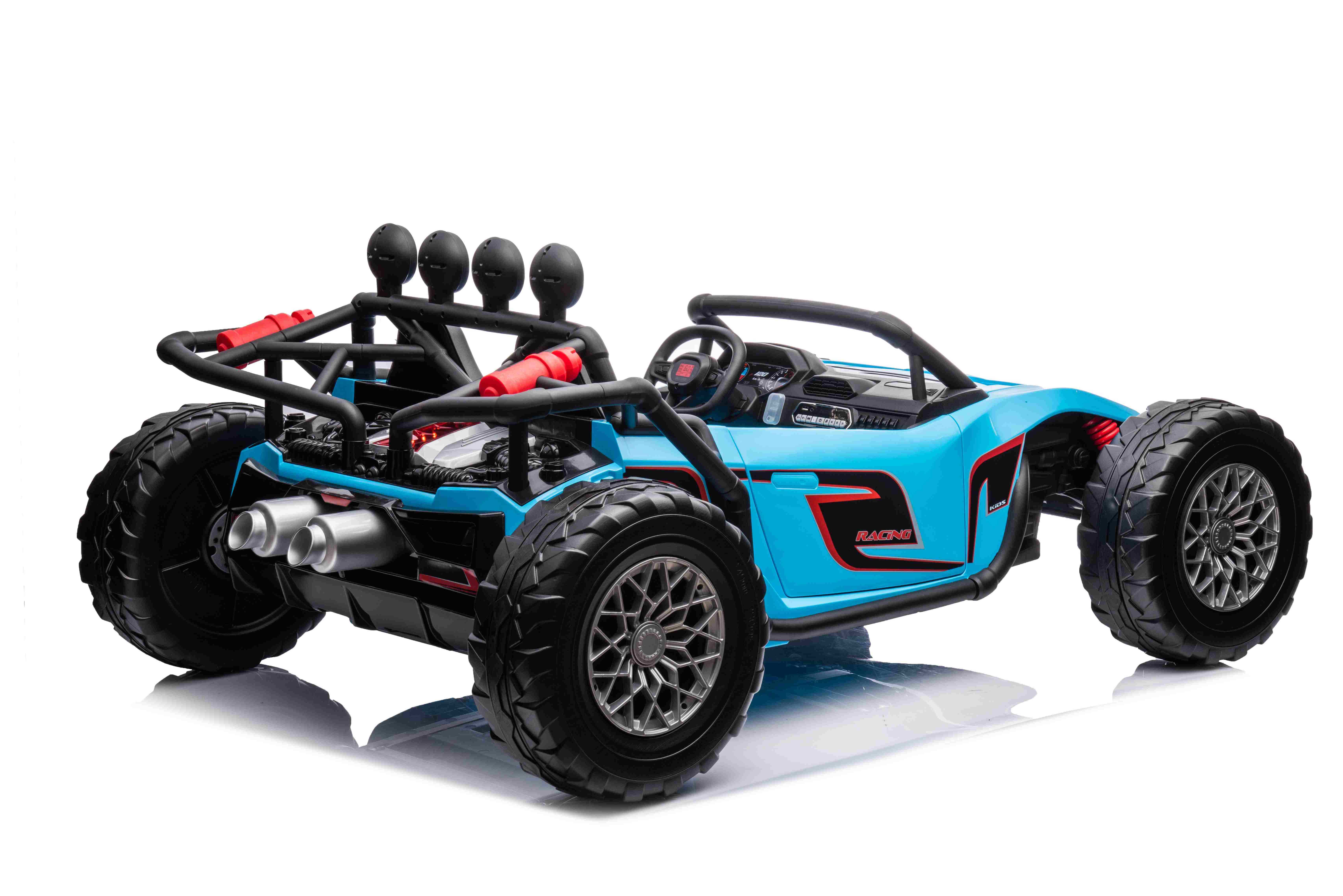 Buggy Racing 5 dvivietis elektromobilis, mėlynas