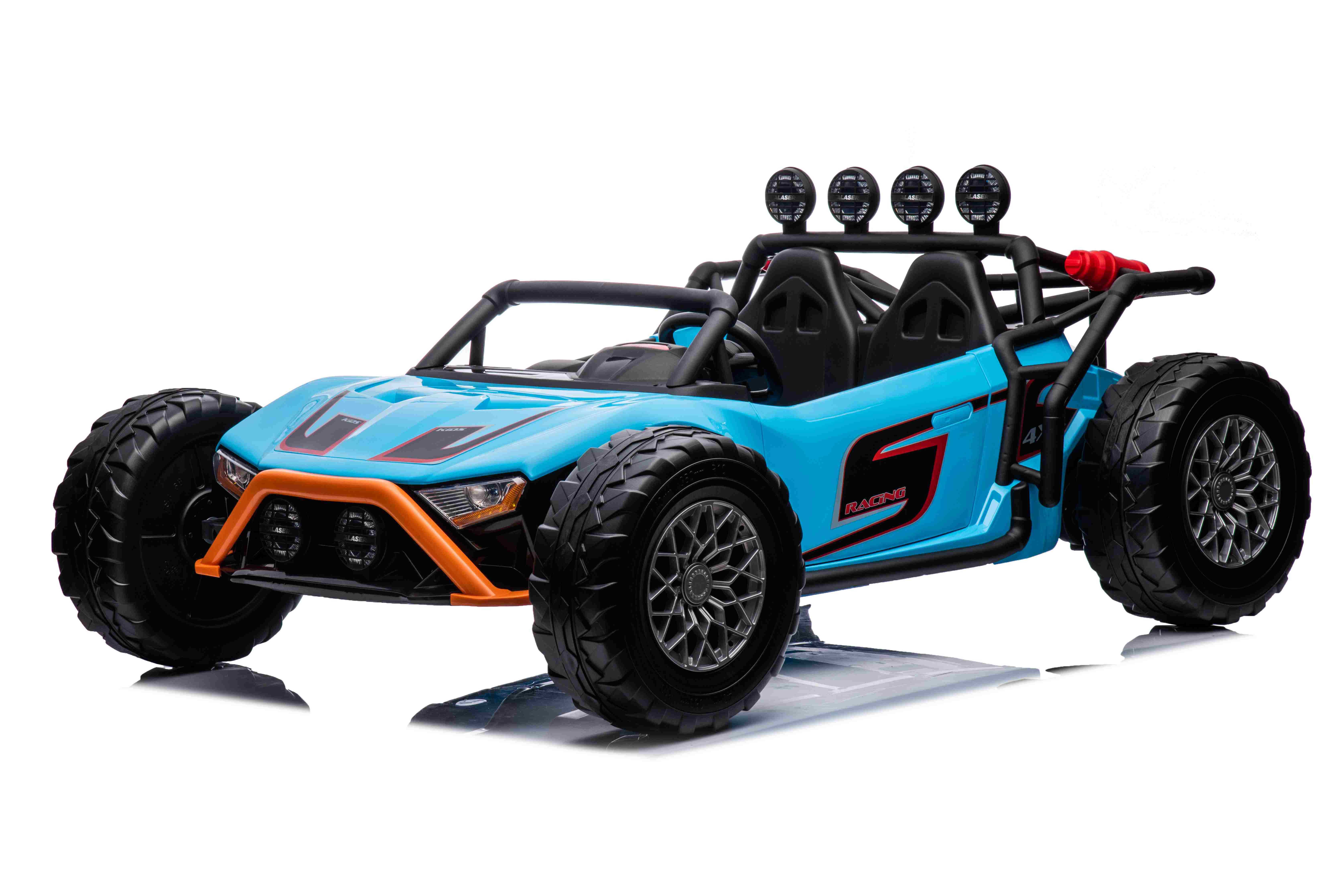 Buggy Racing 5 dvivietis elektromobilis, mėlynas