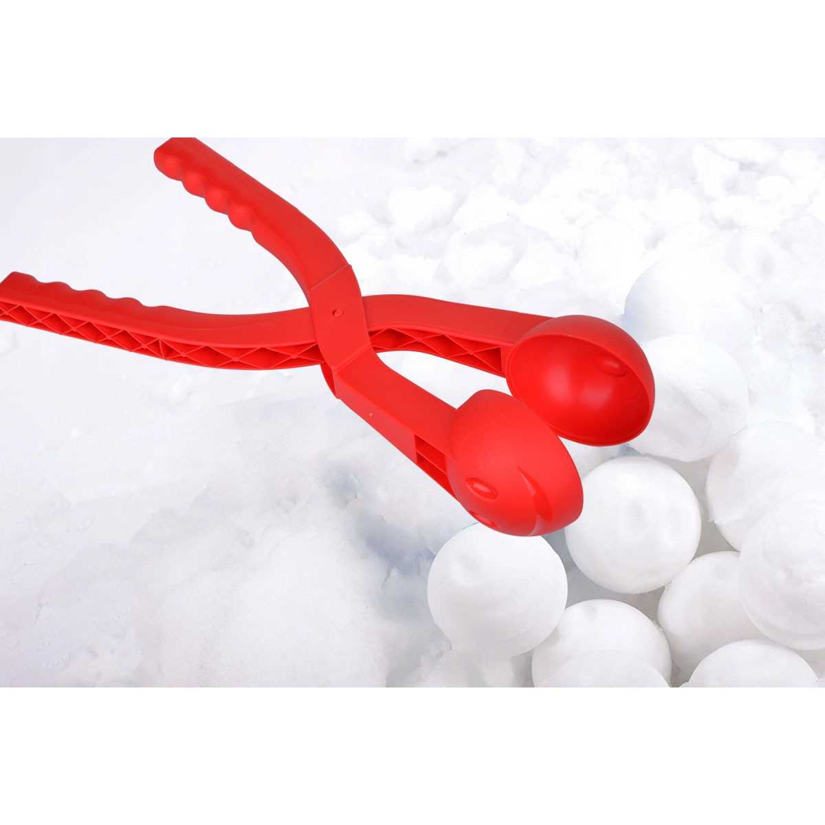 Sniego gniūžčių aparatas - BallMaker, raudonas