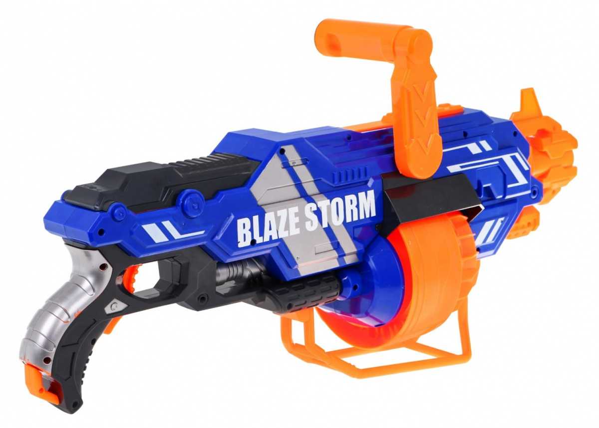 Didelis šautuvas Blaze Storm, mėlynas