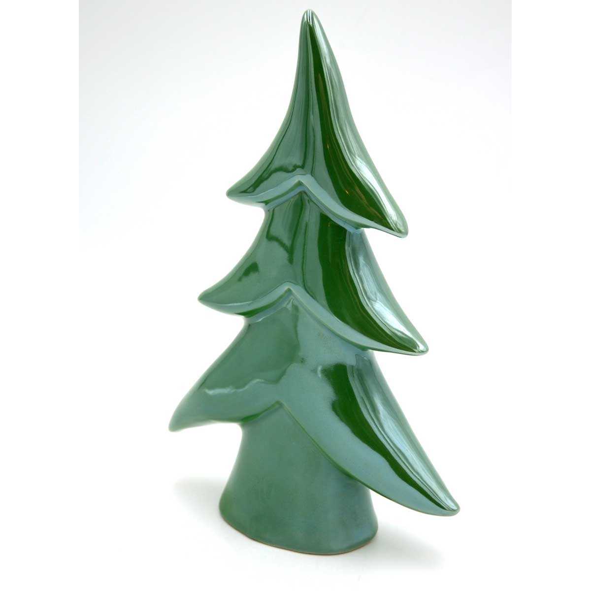 Kalėdinė dekoracija - Eglė, žalia, 8,5x3,5x12,5