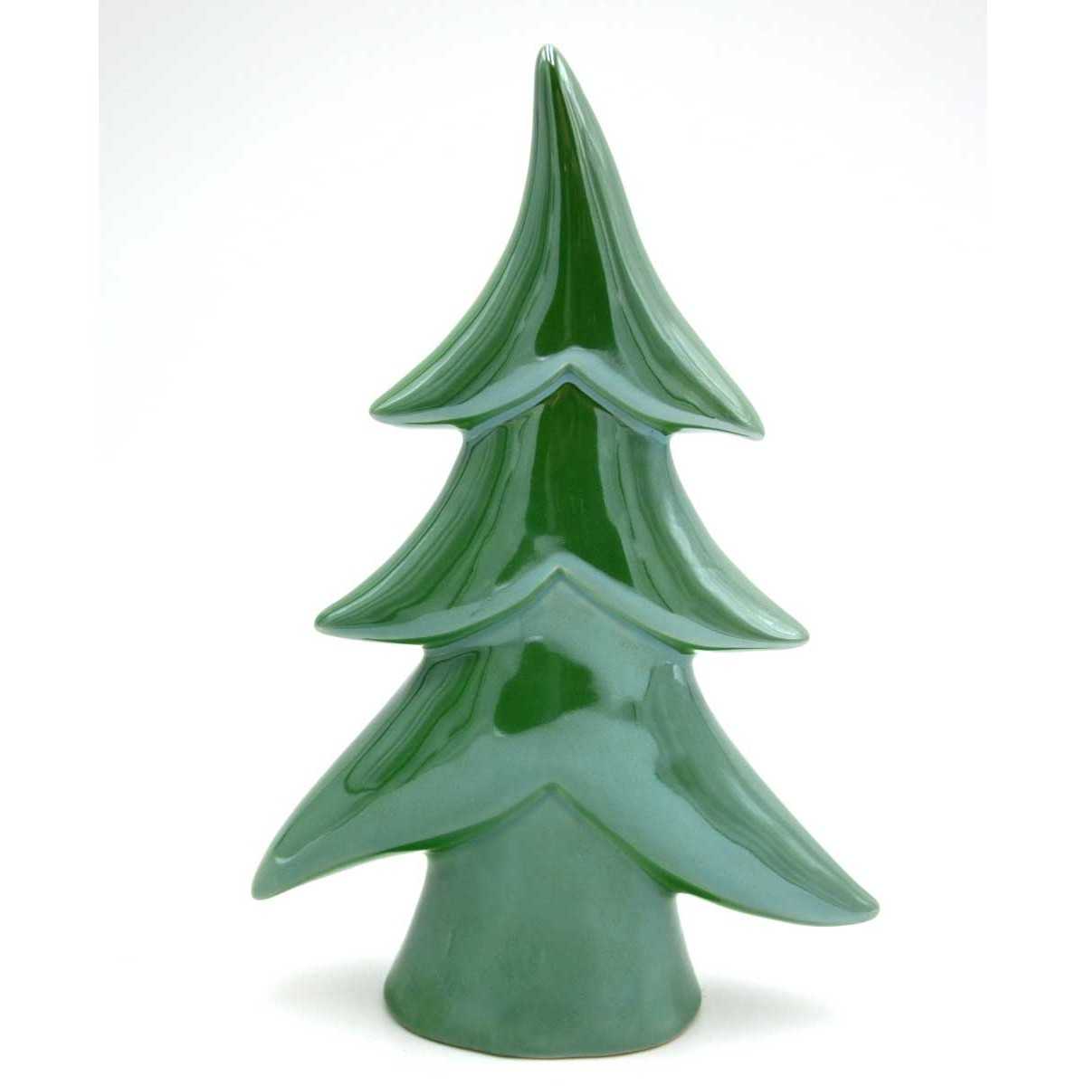 Kalėdinė dekoracija - Eglė, žalia, 8,5x3,5x12,5