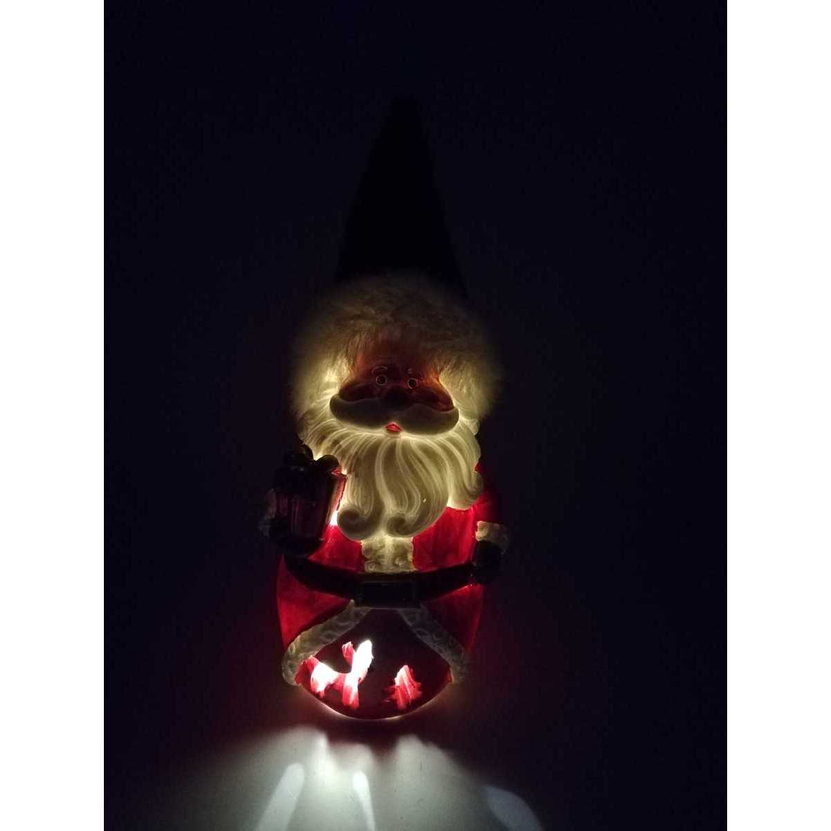 Kalėdinė LED dekoracija - Kalėdų Senelis, 7x6x16