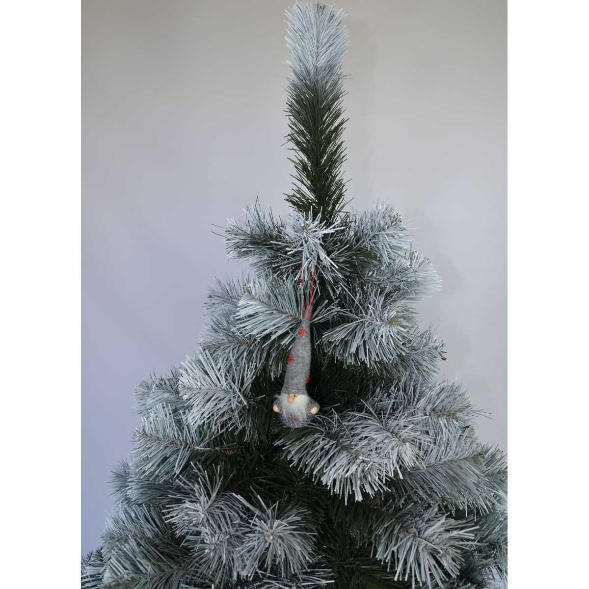 Kalėdinė dekoracija, pilkas nykštukas