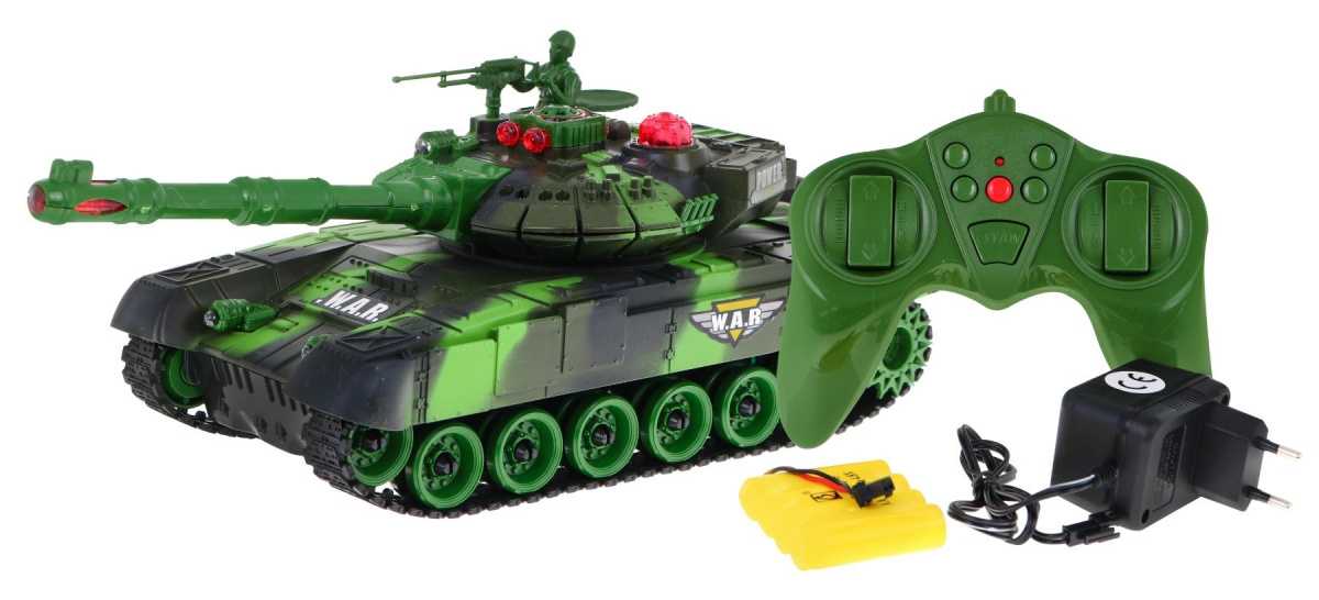 Nuotoliniu būdu valdomas tankas - War Tank