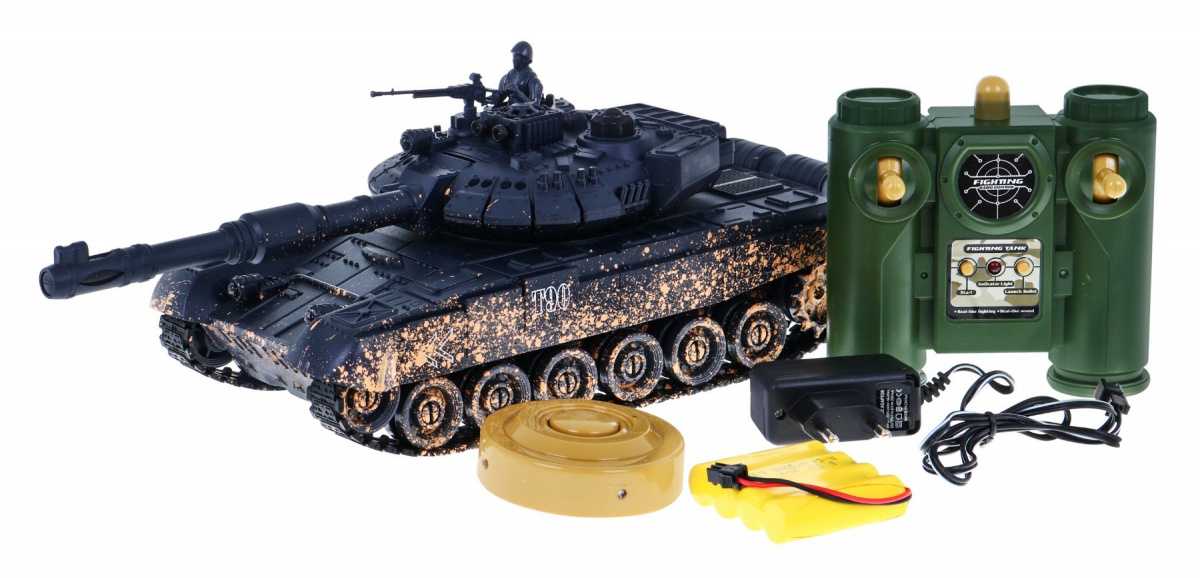 Nuotoliniu būdu valdomas tankas T-90 