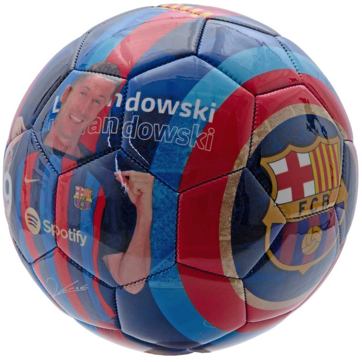 FC BARCELONA Robert Lewandowski futbolo kamuolys, 5
