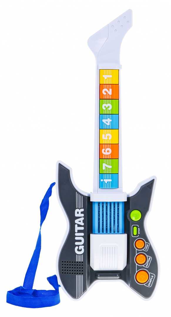 Elektrinė gitara mažyliui, mėlyna