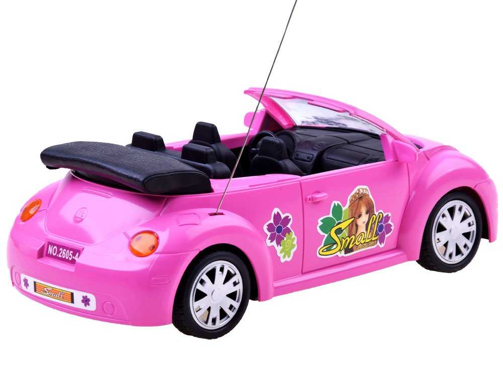 Nuotoliniu būdu valdomas automobilis - Beetle, rožinis