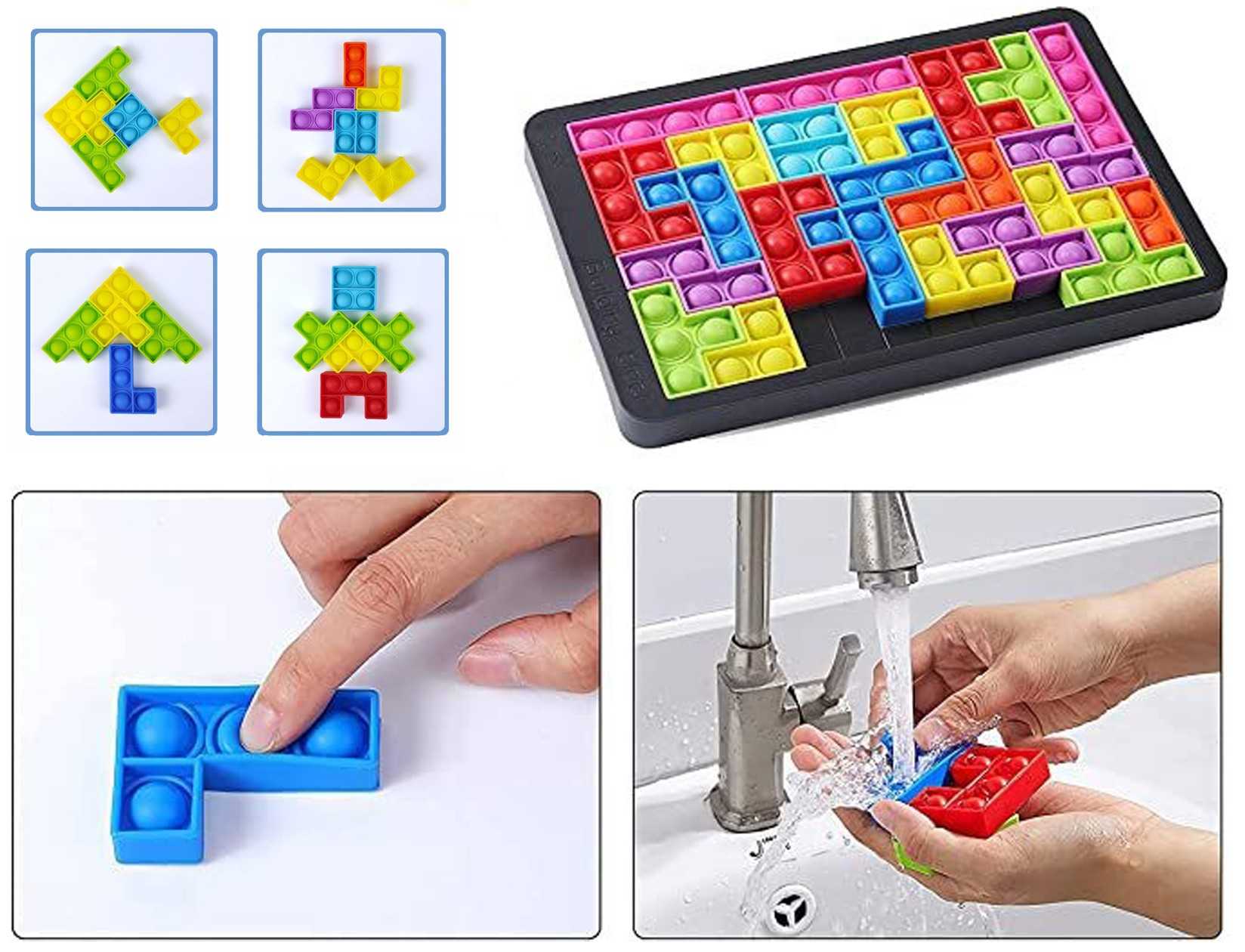 POP IT žaislas - Tetris, dėlionė