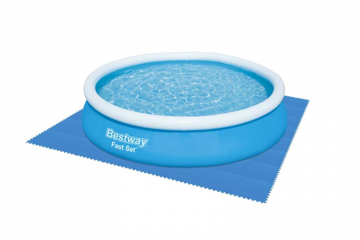 Bestway kilimėlis baseinui 50 x 50 cm, mėlynas