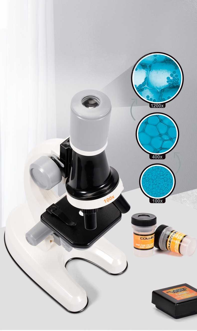 Vaikiškas mikroshopo rinkinys - Scientific Microscope