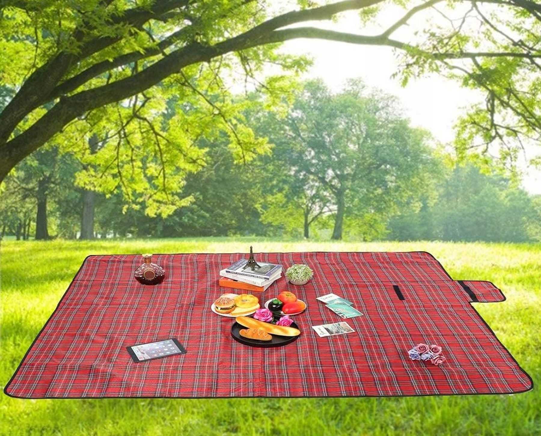 Pikniko antklodė 150x180 cm, radon