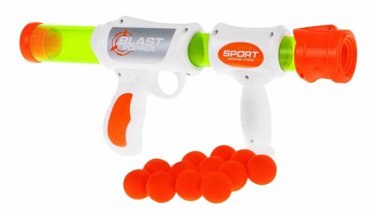 Žaislinis ginklas su kamuoliukais