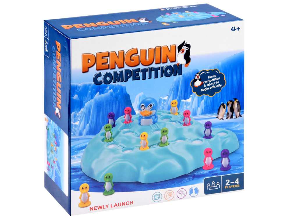 Stalo žaidimas Pingvinai ant ledo