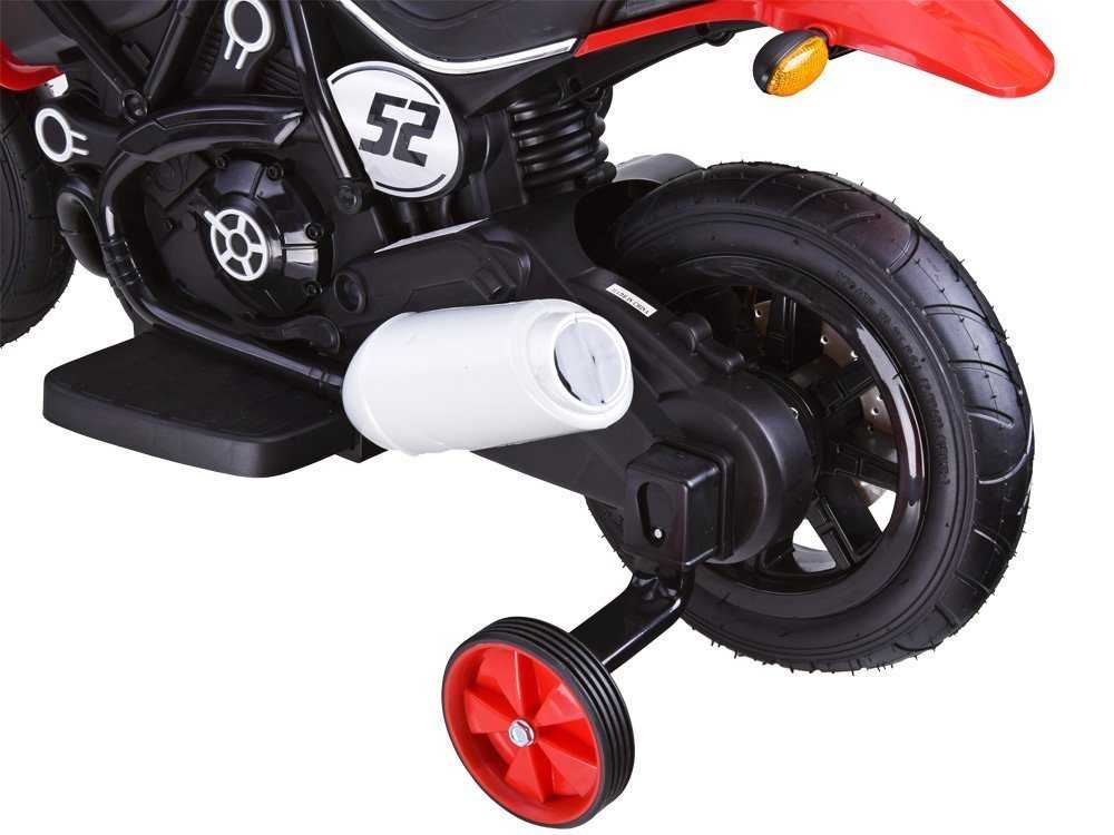 Elektrinis motociklas „Street BOB“, raudona