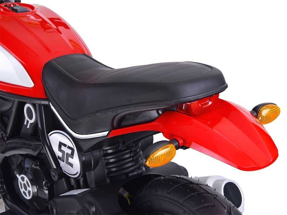 Elektrinis motociklas „Street BOB“, oranžinis