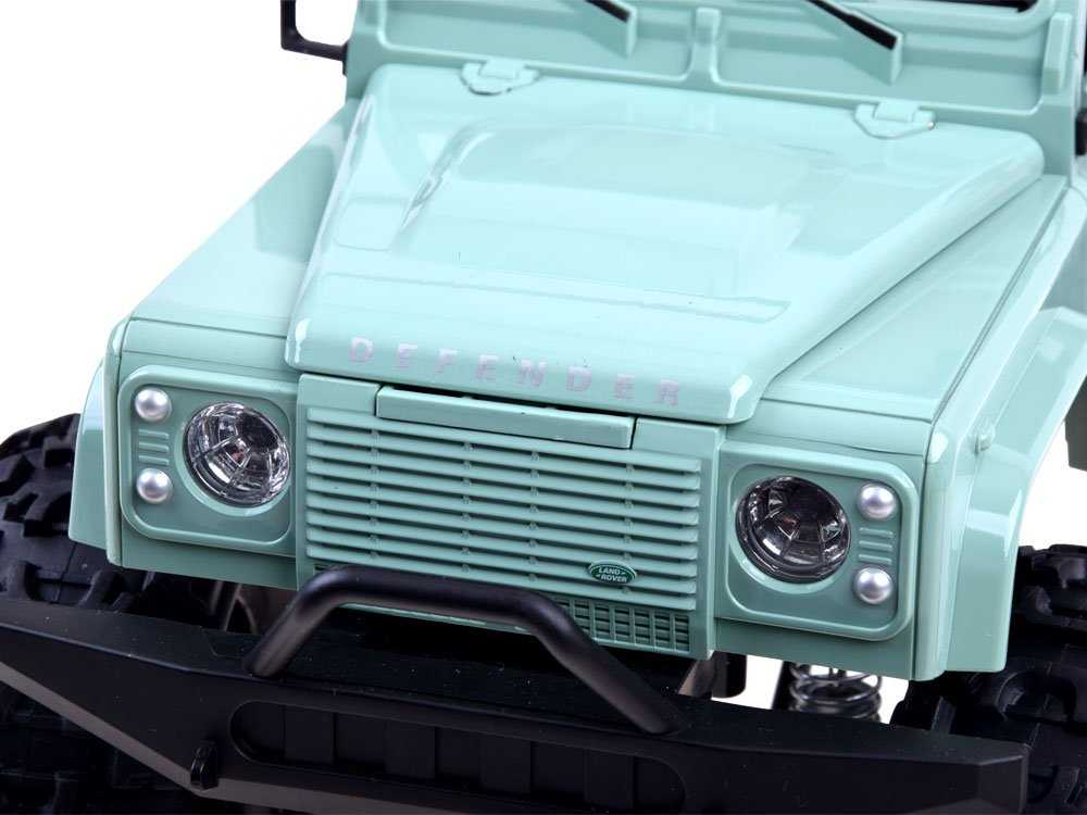 Nuotoliniu būdu valdomas automobilis Land Rover, žalias
